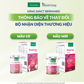 Bổ sung canxi từ tảo biển đỏ  Break Ken Kapseln 60 viên